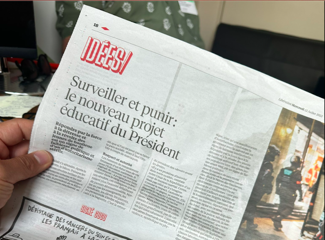 Surveiller et punir : le nouveau projet éducatif d’Emmanuel Macron
