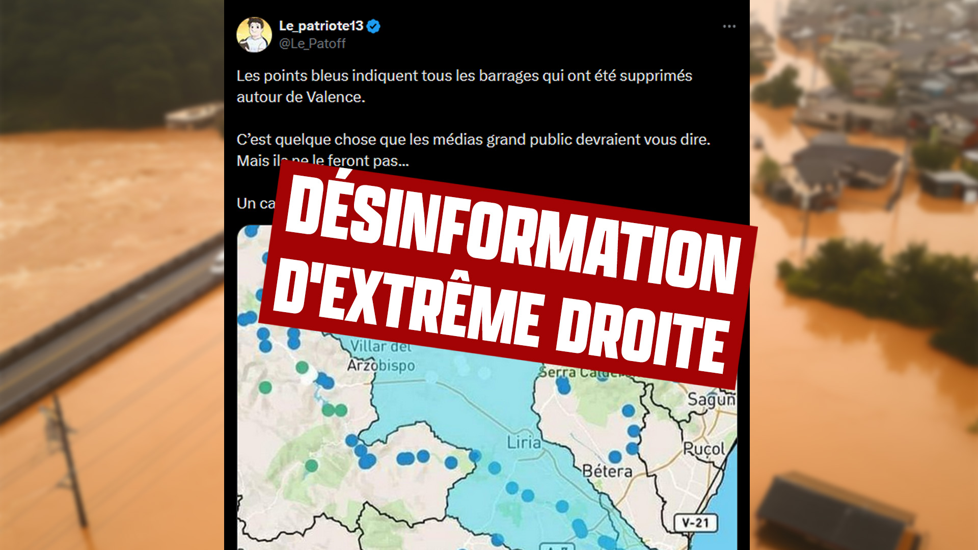 Inondations à Valence et rôle des barrages : une réponse à l’extrême-droite
